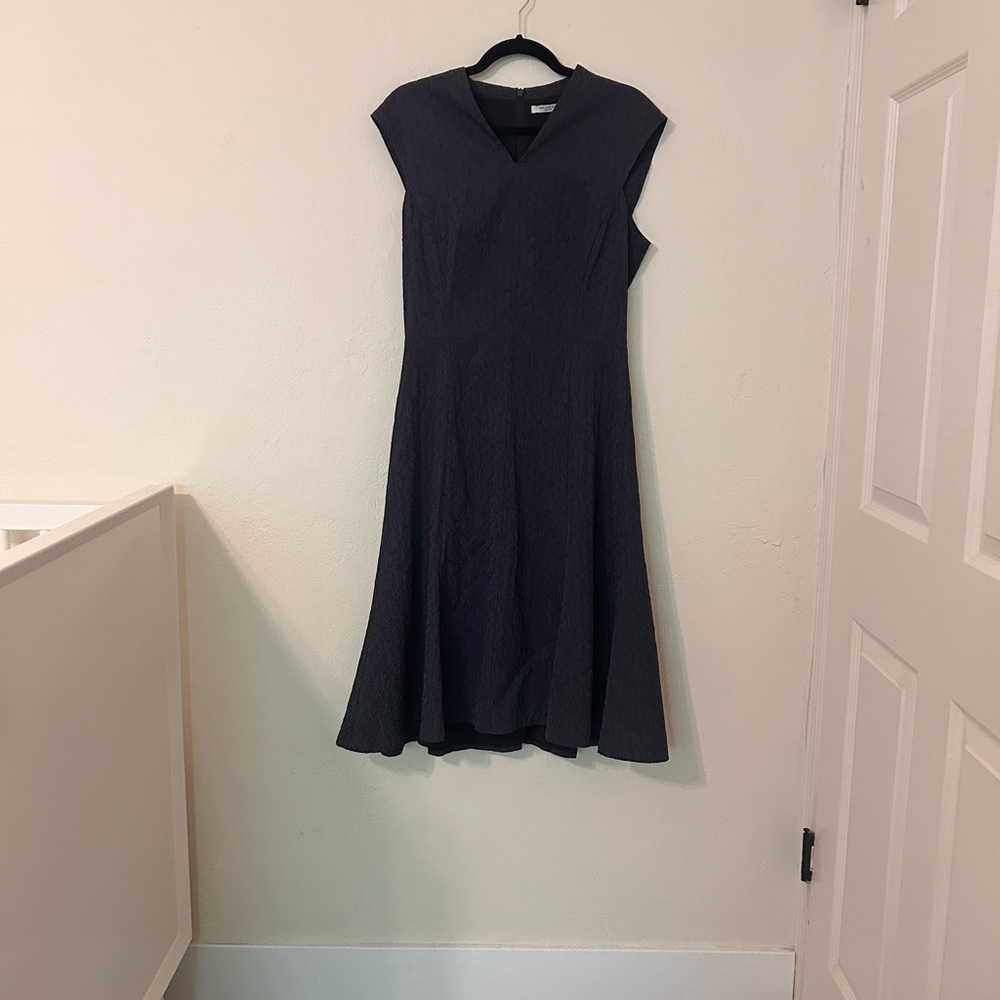 MM Lafleur Navy Midi Dress